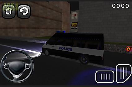 3d police truck parking game