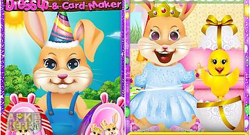 Easter bunny dress up & ecard