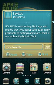go sms pro space theme ex