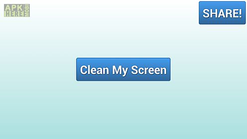 screen cleaner prank