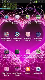 theme hearts for adw launcher