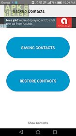 easy backup contacts
