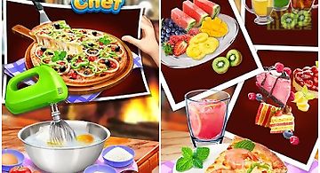 Gourmet pizza: kids food game