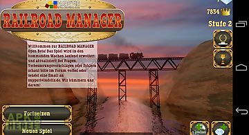 Railroad manager