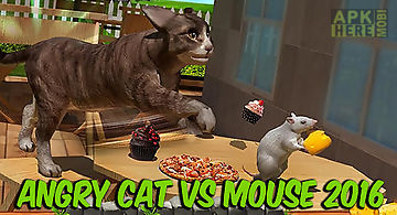 Angry cat vs. mouse 2016