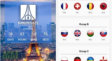 Euro results 2016 live scores