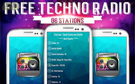 free techno radio