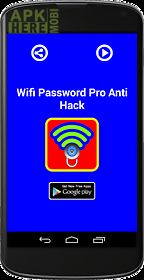wifi password pro anti hack