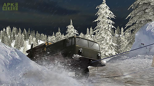 winter timber truck simulator