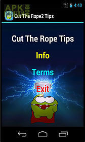 cut the rope 2 tips
