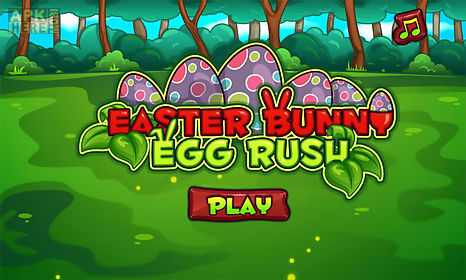 easter bunny egg rush