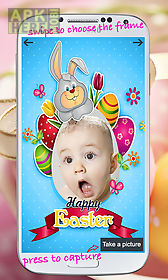 happy easter photo frame