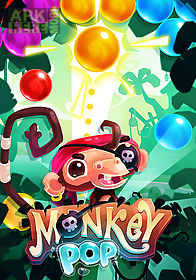 monkey pop: bubble game