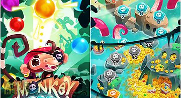 Monkey pop: bubble game