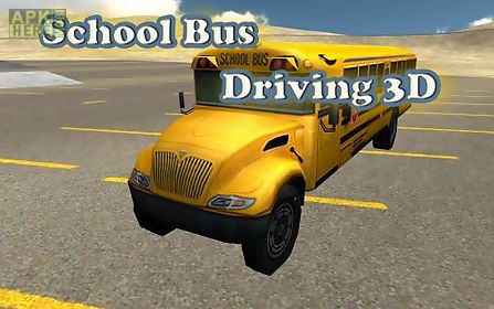 school bus driving 3d
