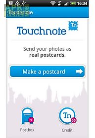 touchnote postcards for android
