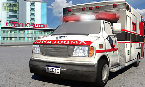 ambulance driver 3d parking