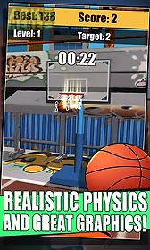 flick basketball shooting