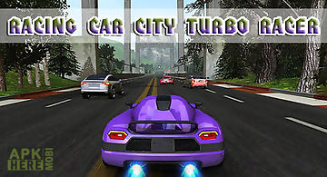 Racing car: city turbo racer