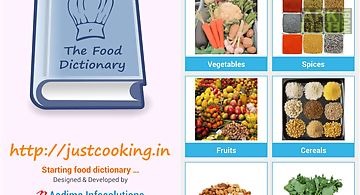 Food dictionary