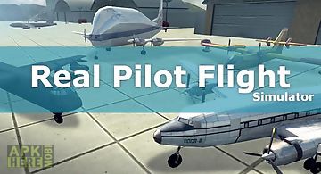 Real pilot flight simulator 3d