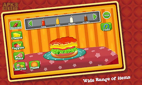 burger maker : cooking game