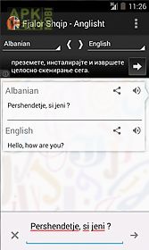 fjalor shqip anglisht