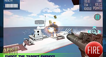 Navy gunship shooting 3d game