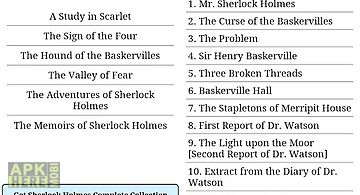 Sherlock holmes collection