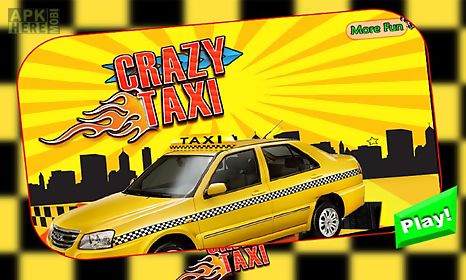 city crazy taxi ride 3d