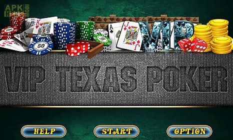 vip texas poker