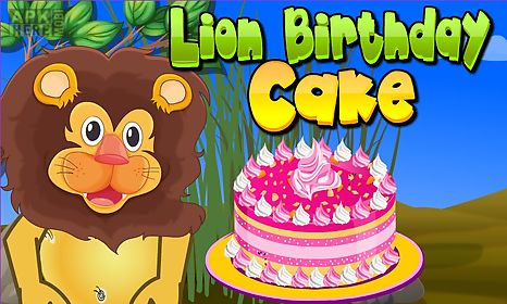 lion birthday cooking game