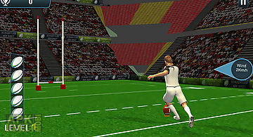 Rugby flick kick shoot 3d