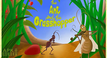 Ant and grasshopper storybook