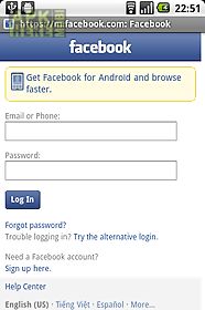 proxy browser for facebook wap
