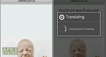 Baby translate