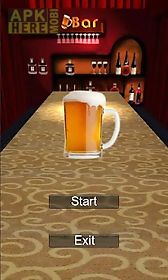 beer pushing game 3d