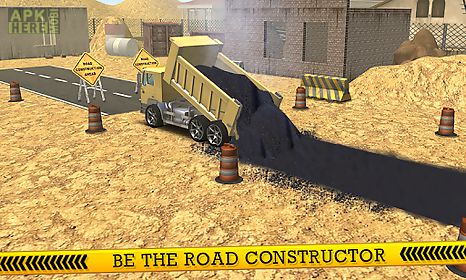 city construction road builder