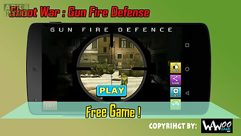 shoot war：gun fire defense