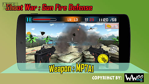 shoot war：gun fire defense