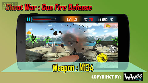 shoot war：gun fire defense
