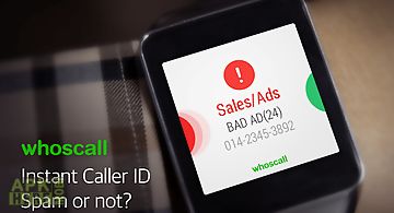 Whoscall wear - android wear