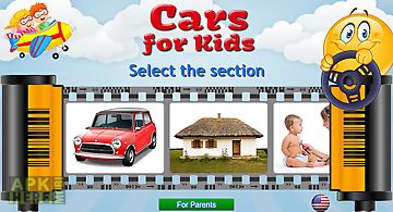 Cars for kids learning games