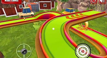 Mini golf 3d cartoon farm
