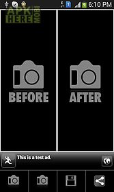 before and after camera
