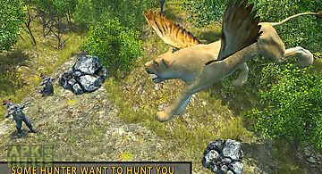 Flying lion - wild simulator