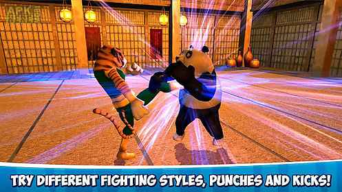 ninja panda fighting 3d