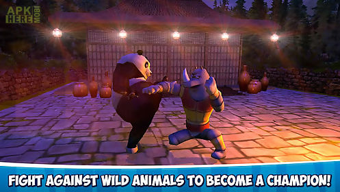 ninja panda fighting 3d