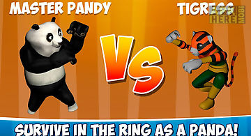 Ninja panda fighting 3d