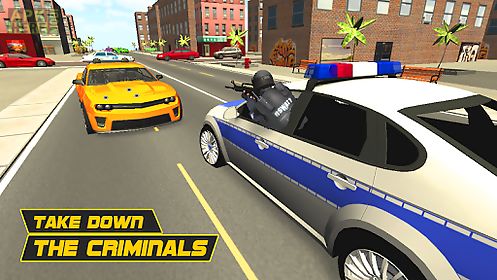 police car chase 3d